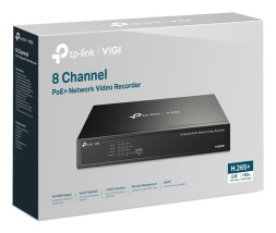 foto de NVR VIGI TP-LINK VIGI NVR1008H-8P 08ch PoE BAY 1HDD H265+