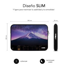 foto de FUNDA PORTATIL SUBBLIM TRENDY SLEEVE NEO MOUNTAIN 15,6