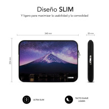 foto de FUNDA PORTATIL SUBBLIM TRENDY SLEEVE NEO MOUNTAIN 13,3-14