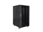 foto de Lanberg FF01-6822-12B-2 armario rack 22U Rack o bastidor independiente Negro