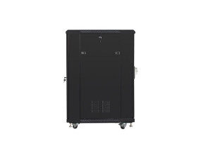 foto de Lanberg FF01-6822-12B-2 armario rack 22U Rack o bastidor independiente Negro