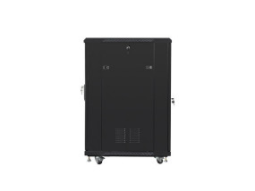 foto de Lanberg FF01-6822-12B-2 armario rack 22U Rack o bastidor independiente Negro