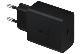 foto de CARGADOR RAPIDO SAMSUNG EP-T4510 45W USB-C CON CABLE NEGRO
