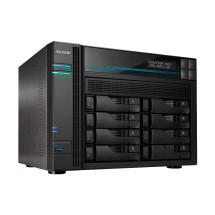foto de NAS ASUSTOR TOWER 8 BAY QUAD-CORE 8GB DDR4 10 GBE X 2 2.5 GBE X 2 USB 3.2