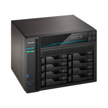 foto de NAS ASUSTOR TOWER 8 BAY QUAD-CORE 8GB DDR4 10 GBE X 2 2.5 GBE X 2 USB 3.2