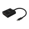 foto de CONVERSOR AISENS USB-C A HDMI 4K30HZ USB-C M-HDMI H NEGRO 15CM