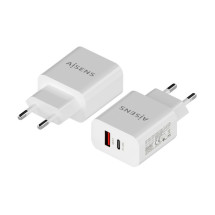 foto de CARGADOR AISENS 20W 1xUSB-C PD3.0 1xUSB-A QC3.0 BLANCO