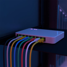 foto de CABLE RED AISENS LATIGUILLO RJ45 LSZH CAT.6A UTP AWG24 1.0M NEGRO