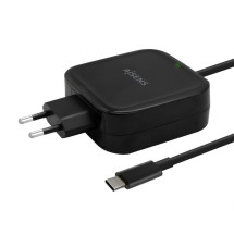 foto de CARGADOR AISENS 65W PD3.0 QC3.0 1XUSB-C 1.2M NEGRO