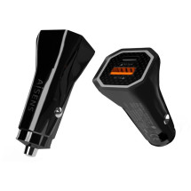 foto de CARGADOR DE COCHE AISENS 38W1xUSB-C PD3.0 20W1xUSB-A QC3.0 18W NEGRO