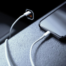 foto de CARGADOR DE COCHE AISENS 38W1xUSB-C PD3.0 20W1xUSB-A QC3.0 18W NEGRO