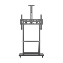 foto de SOPORTE SUELO AISENS RUEDA BANDEJA DVD CAMARA MONITOR TV 37-100
