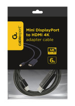 foto de CABLE MINI DISPLAYPORT A HDMI 4K GEMBIRD, 1,8 M