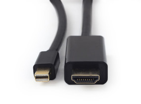 foto de CABLE MINI DISPLAYPORT A HDMI 4K GEMBIRD, 1,8 M