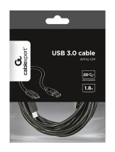 foto de CABLE USB 3.0 GEMBIRD AM A TIPO C AM/CM, 1,8M