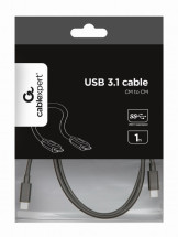 foto de CABLE USB 3.1 TIPO C GEMBIRD CM/CM, 1 M