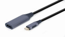 foto de ADAPTADOR DE PANTALLA GEMBIRD USB TIPO C A HDMI, GRIS ESPACIAL