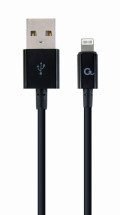 foto de CABLE DE CARGA Y DATOS GEMBIRD DE 8 PINES, 2M, NEGRO
