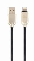 foto de CABLE DE DATOS Y CARGA GEMBIRD 8 PINES DE CAUCHO PREMIUM, 2M, NEGRO