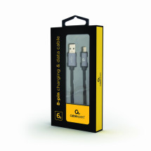 foto de CABLE TRENZADO DE ALGODON GEMBIRD 8 PINES CON CONECTORES METALICOS, 1,8 M