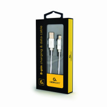 foto de CABLE TRENZADO DE ALGODON GEMBIRD 8 PINES CONECTORES METALICOS, 1,8 M