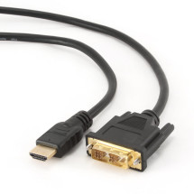 foto de CABLE HDMI GEMBIRD A DVI MACHO-MACHO CON CONECTORES 4.5M