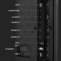 foto de TV HISENSE 50A6K 50 UHD 4K SLIM SMART VIDAA WIFI DTS VIRTUAL X