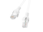 foto de CABLE RED LANBERG LATIGUILLO CAT.6 UTP 5M BLANCO FLUKE PASSED
