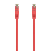 foto de CABLE RED AISENS LATIGUILLO RJ45 LSZH CAT.6A UTP AWG24 25CM ROJO