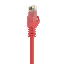 foto de CABLE RED AISENS LATIGUILLO RJ45 LSZH CAT.6A UTP AWG24 0.5M ROJO