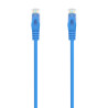 foto de CABLE RED AISENS LATIGUILLO RJ45 LSZH CAT.6A UTP AWG24 30CM AZUL