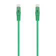 foto de CABLE RED AISENS LATIGUILLO RJ45 LSZH CAT.6A UTP AWG24 0.5M VERDE