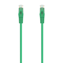 foto de CABLE RED AISENS LATIGUILLO RJ45 LSZH CAT.6A UTP AWG24 1.0M VERDE