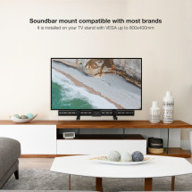 foto de SOPORTE TOOQ PARA BARRA DE SONIDO UNIVERSAL