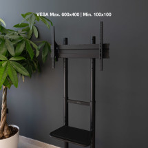 foto de SOPORTE TOOQ SUELO RUEDAS PANTALLAS 37-70