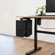 foto de SOPORTE PARA CPU TOOQ ESCRITORIO/PARED NEGRO