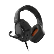 foto de AURICULARES GAMING KROM KOPA PRO NEGRO MICROFONO ALAMBRICO