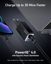 foto de CARGADOR ANKER 735 CHARGER GANPRIME 65W NEGRO