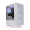 foto de CAJA THERMALTAKE S200 TG ATX 2XUSB 3.0 ARGB SIN FUENTE BLANCO