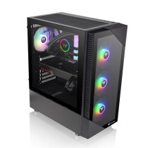 foto de CAJA THERMALTAKE VIEW 200 TG ARGB ATX 2XUSB 3.2 SIN FUENTE NEGRO