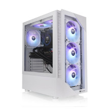 foto de CAJA THERMALTAKE VIEW 200 TG ARGB ATX 2XUSB 3.2 SIN FUENTE BLANCO