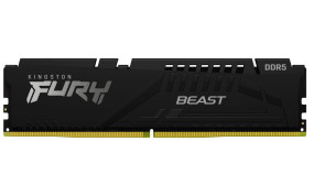 foto de DDR5 KINGSTON FURY BEAST 16GB 5600 NEGRO