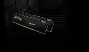 foto de DDR5 KINGSTON FURY BEAST 16GB 5600 NEGRO