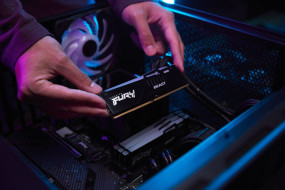 foto de DDR5 KINGSTON 32GB 6000 FURY BEAST RGB