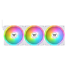 foto de VENTILADOR CAJA THERMALTAKE SWAFAN EX14 ARGB PACK 3UDS BLANCO