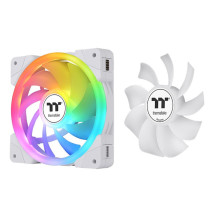 foto de VENTILADOR CAJA THERMALTAKE SWAFAN EX14 ARGB PACK 3UDS BLANCO