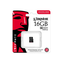 foto de 16GB microSDHC Industrial Card SingleKingston Industrial - T