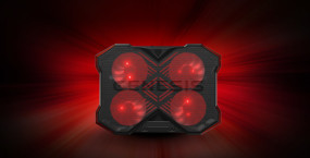 foto de BASE REFRIGERADORA GENESIS OXID 260 15.6-17.3, 2 USB, 4 VENTILADORES