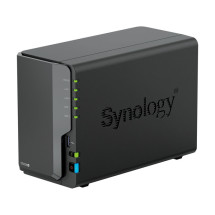 foto de NAS SYNOLOGY DS224+ 2 BAHIAS ETHERNET J4125 NEGRO