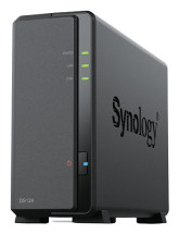 foto de NAS SYNOLOGY DS124 1 BAHIA ETHERNET J4125 NEGRO